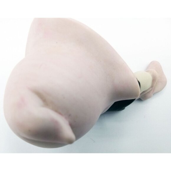 Homco Pixie Elf Figurine With Pink Hat Boots Lying Down Vintage 2.5 Inches 5213 - Picture 9 of 10